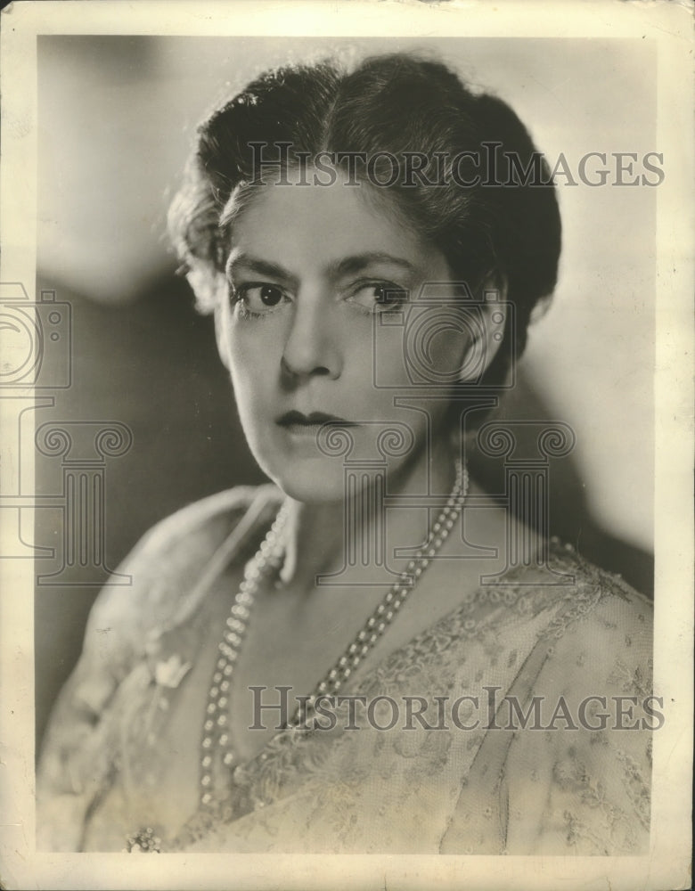 Undated Press Photo Ethel Barrymore, American stage and screen actress, comedian. - Historic Images