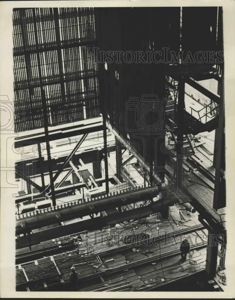 1968 Arthur Kill 3 Boiler construction, Travis site-Historic Images