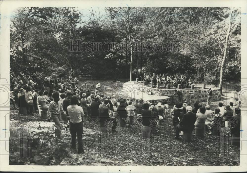 Press Photo Orchestra at Goodhue outdoor theater - Historic Images