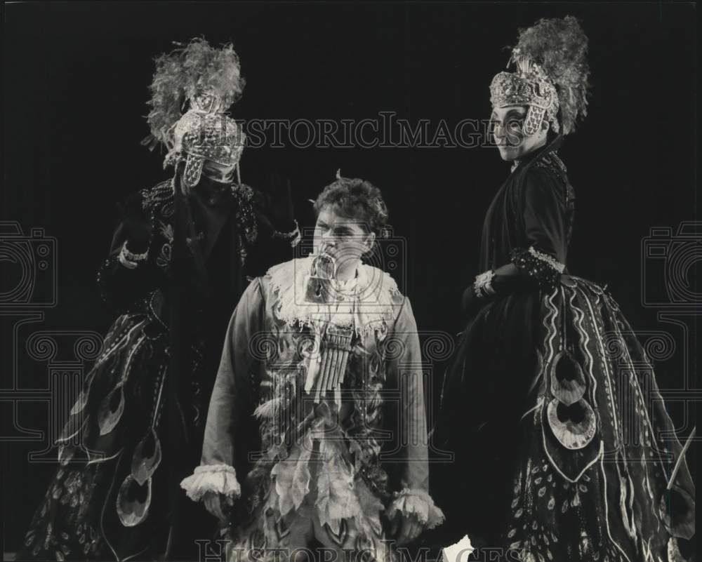 Press Photo Scene from New York City Opera production of The Magic Flute - Historic Images