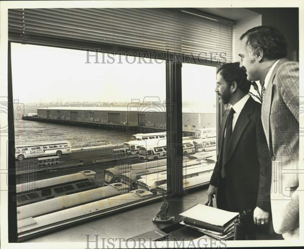 1980 Potential Pouch Terminal tenants Joseph Ondo & William Dockery - Historic Images