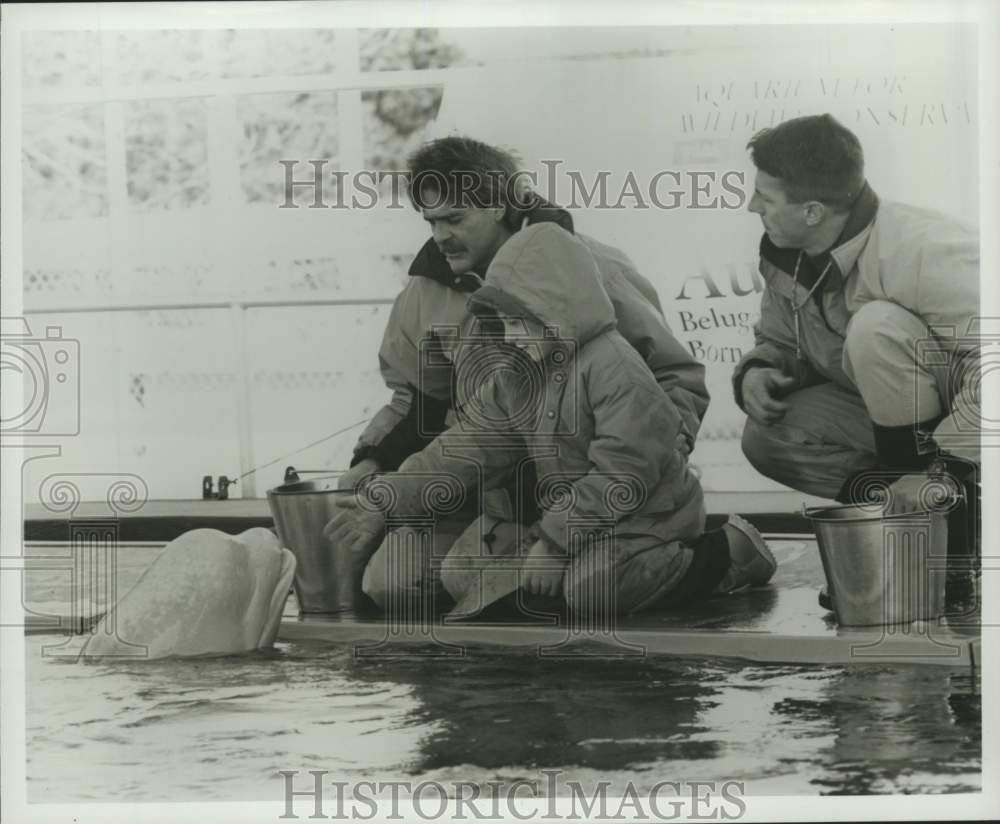 Michael Rachlin, Kevin Walsh &amp; George Biedenbach, New York Aquarium - Historic Images