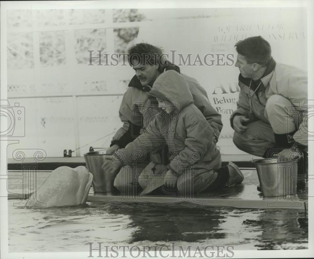 Michael Rachlin, Kevin Walsh & George Biedenbach, New York Aquarium - Historic Images