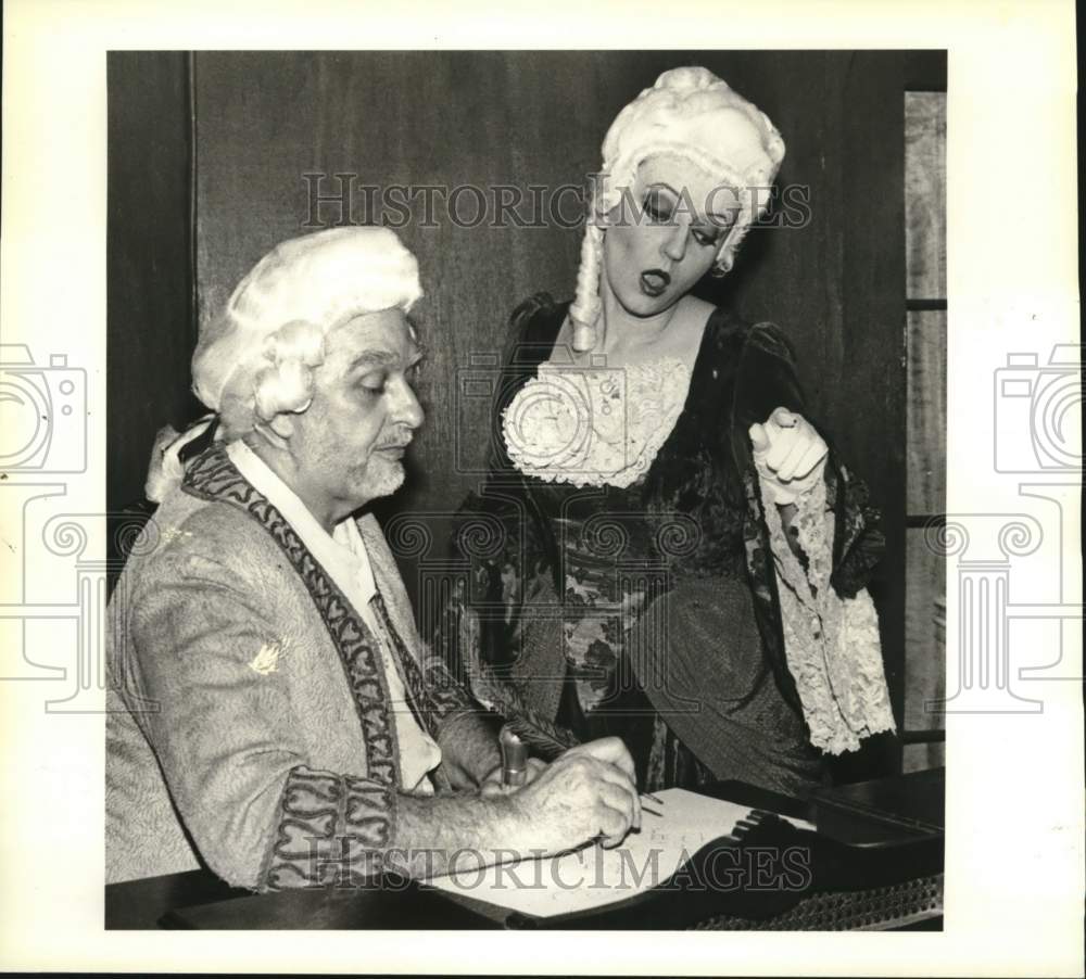 1983 Press Photo Richmond Theater Collection's  presentation of "The Impresario" - Historic Images