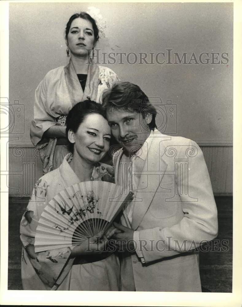 1985 Press Photo Richmond Theater Collection production of &quot;Madame Butterfly&quot; - Historic Images