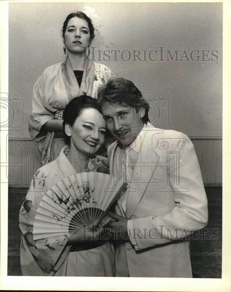 1985 Press Photo Richmond Theater Collection production of "Madame Butterfly" - Historic Images