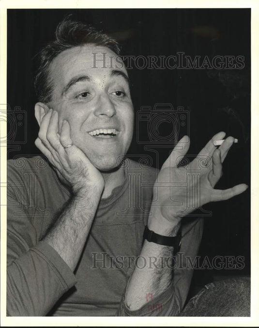 1986 Press Photo Staten Island Shakespearean Theater play "Torch Song Trilogy" - Historic Images