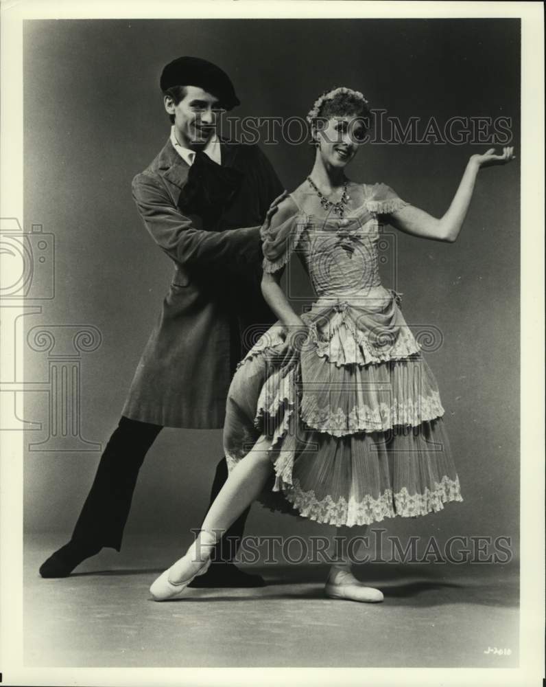 1983 Press Photo Philip Jerry &amp; Denise Jackson of The Joffrey Ballet - Historic Images