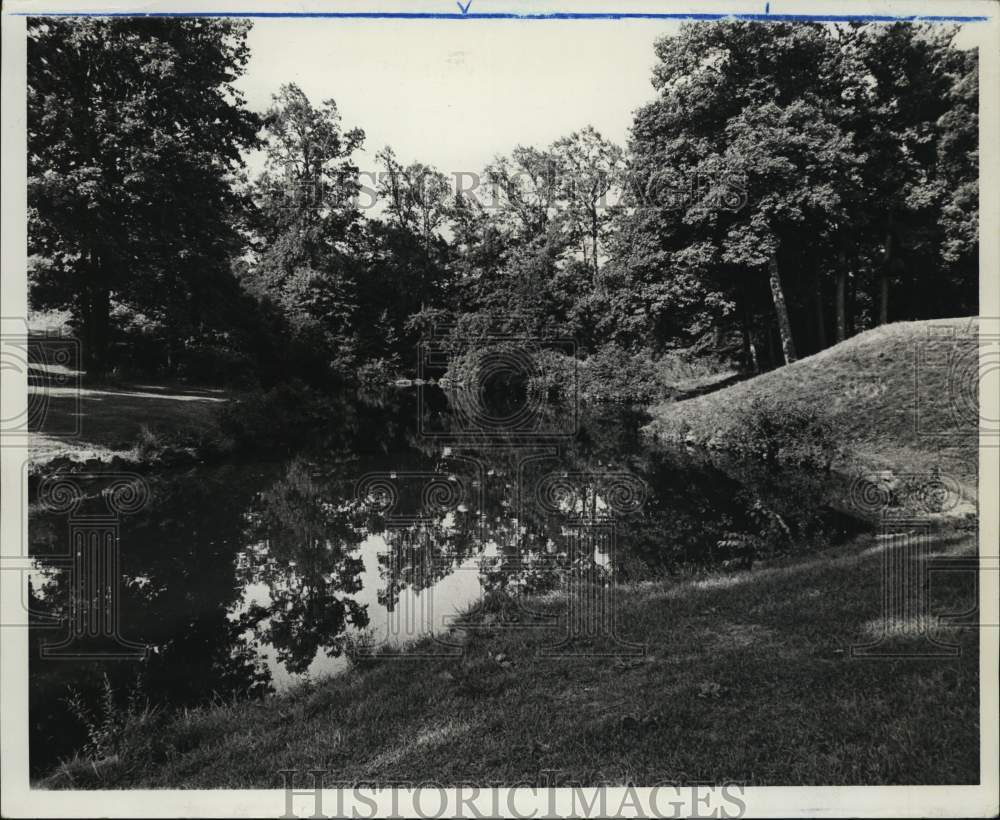 1966 Press Photo View of the La Tourette Golf Course - sia09728- Historic Images