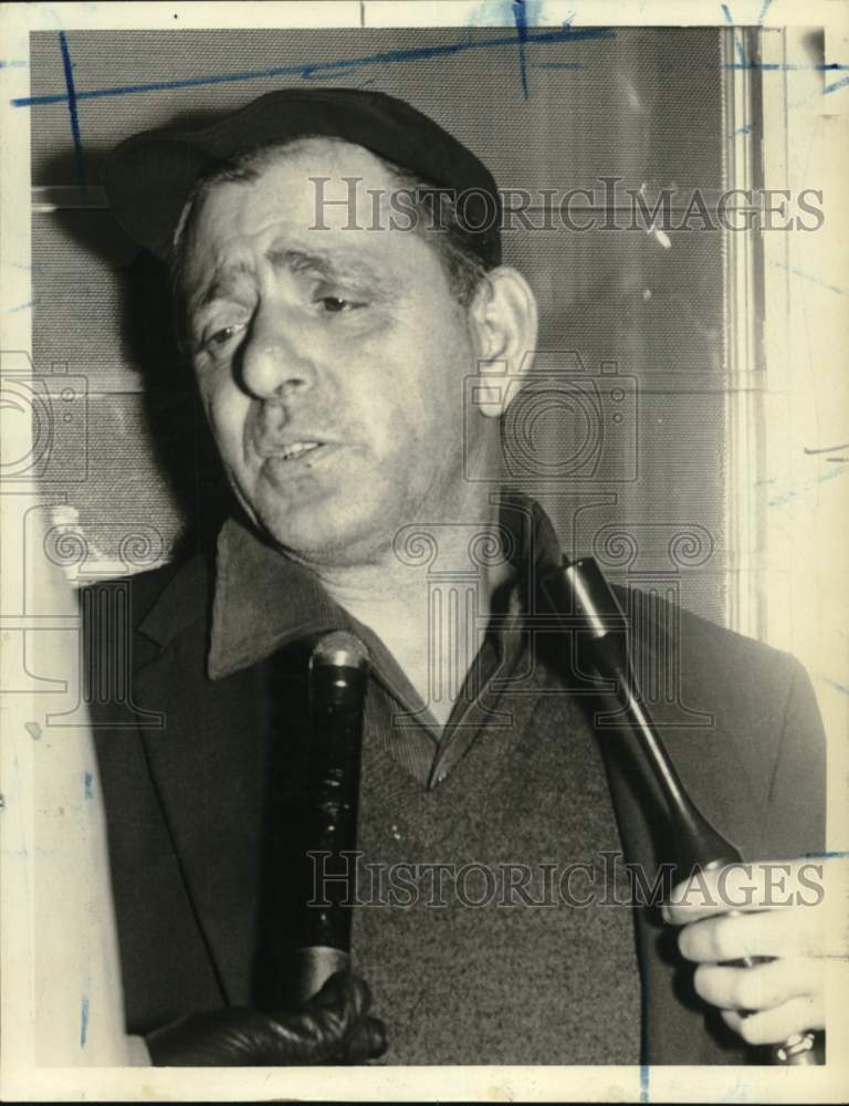 1959 Frank Giarletta being interviewed-Historic Images