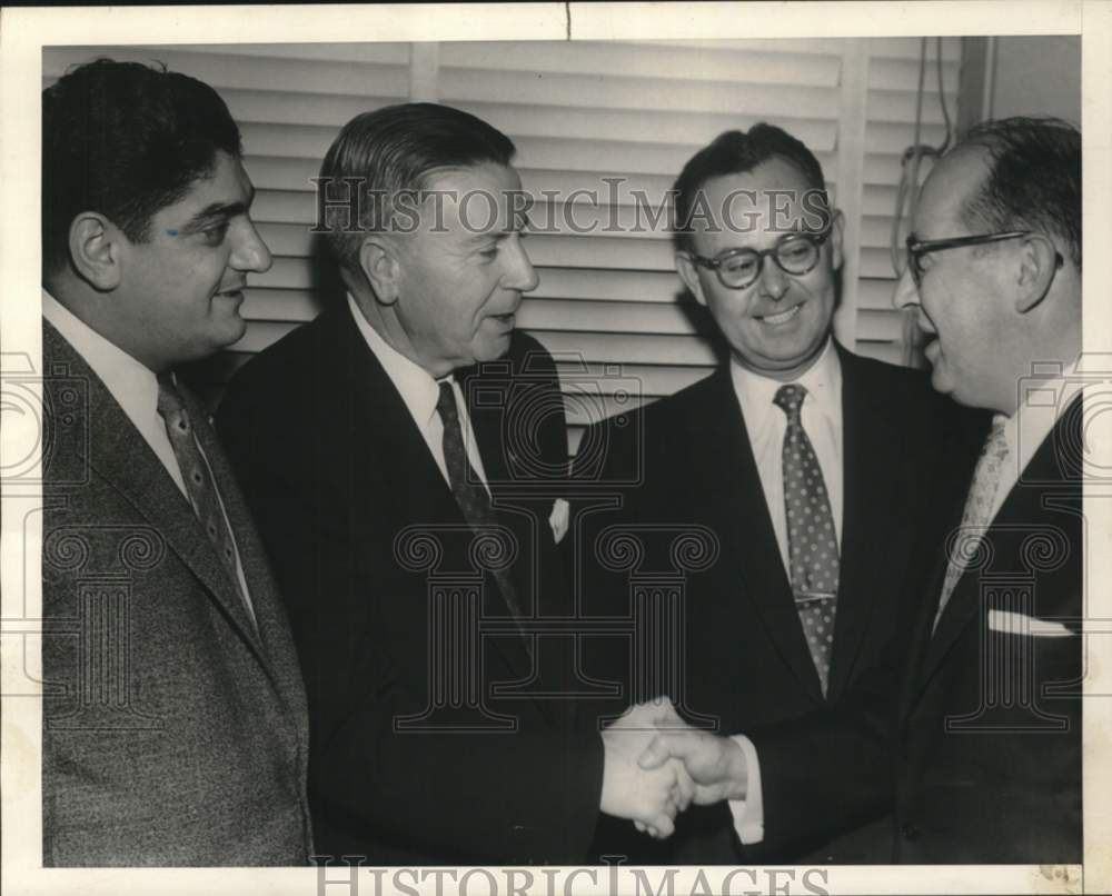 1956 Judges-elect honored at Villa Restaurant-Historic Images