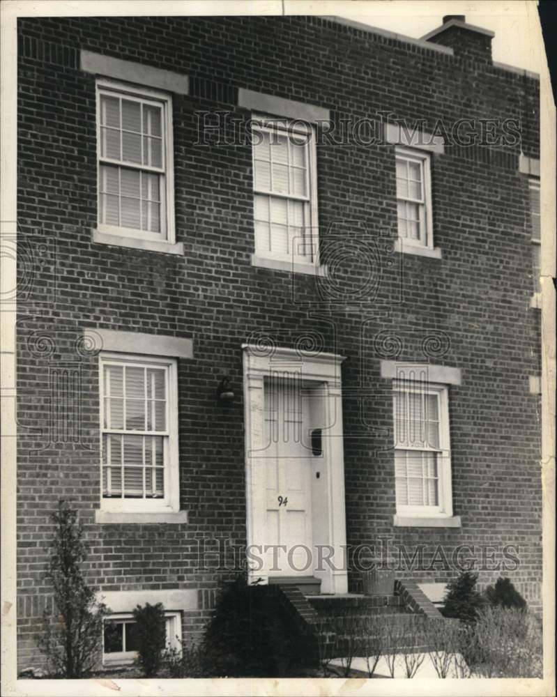 1950 Exterior view of Mary Corbett's home, 94 Kemball Avenue-Historic Images
