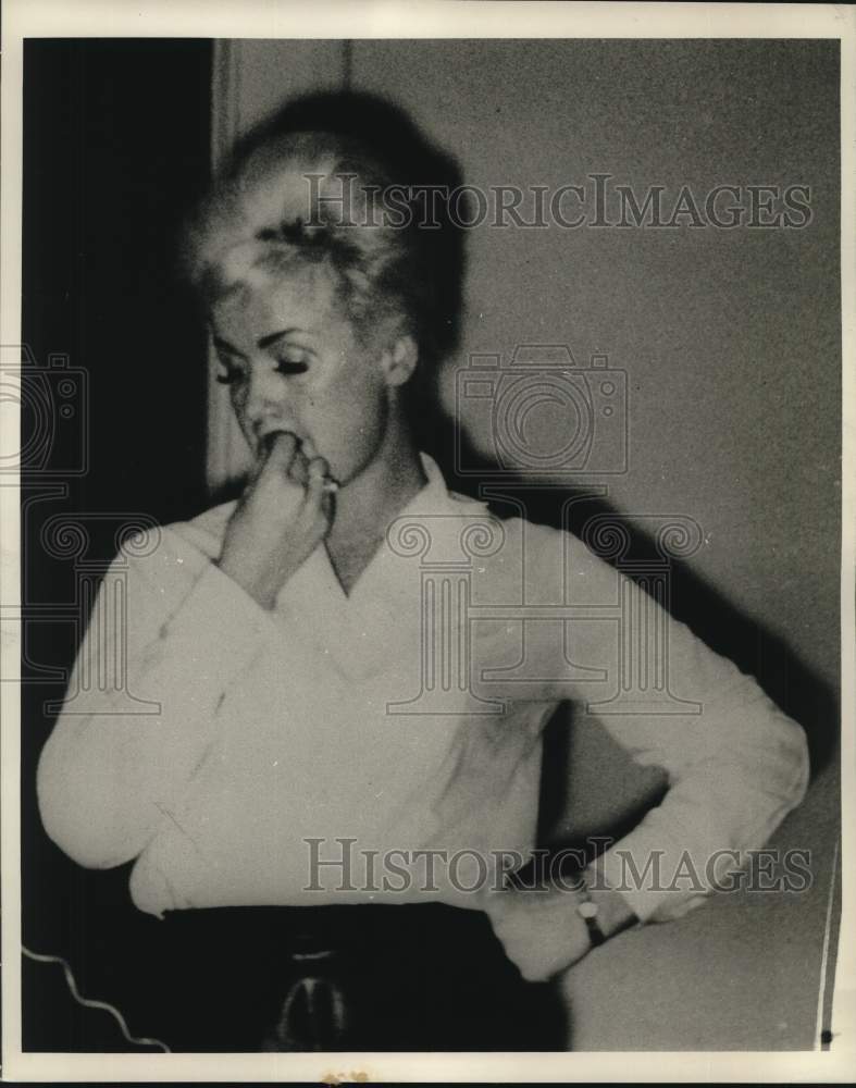 1965 Marianna Von Cleef after arrest, Newark, New Jersey-Historic Images