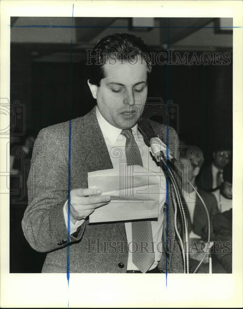 1986 Councilman Stephen DiBrienza of Brooklyn-Historic Images