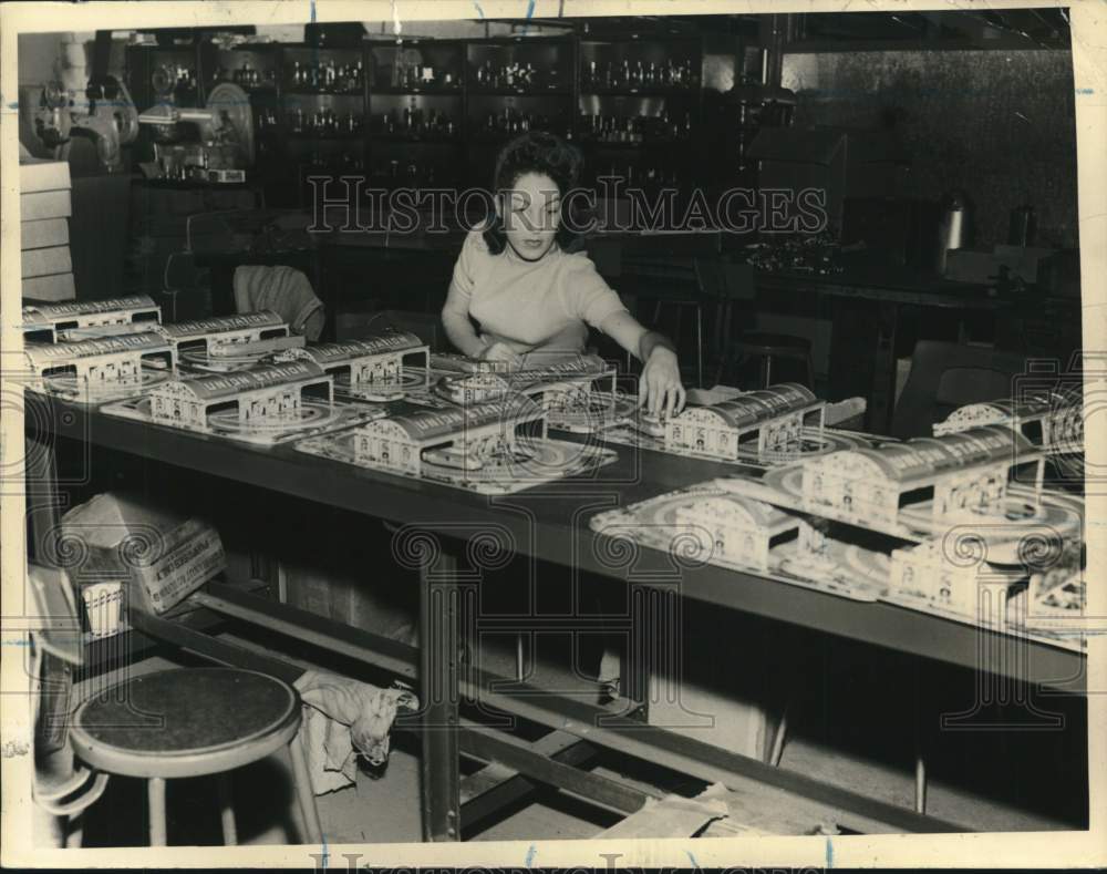 1951 Automatic Toy Company assembly line, West Brighton-Historic Images