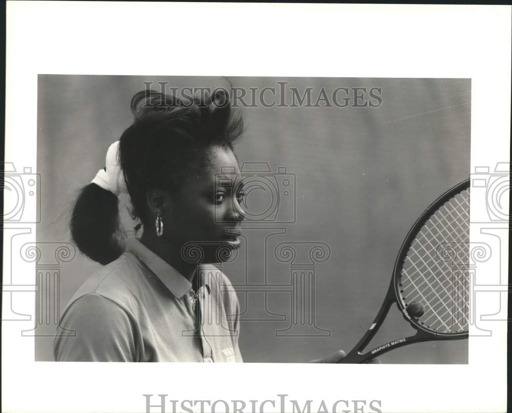 Press Photo Sophia Roberts, Wagner College Tennis - sia26436- Historic Images