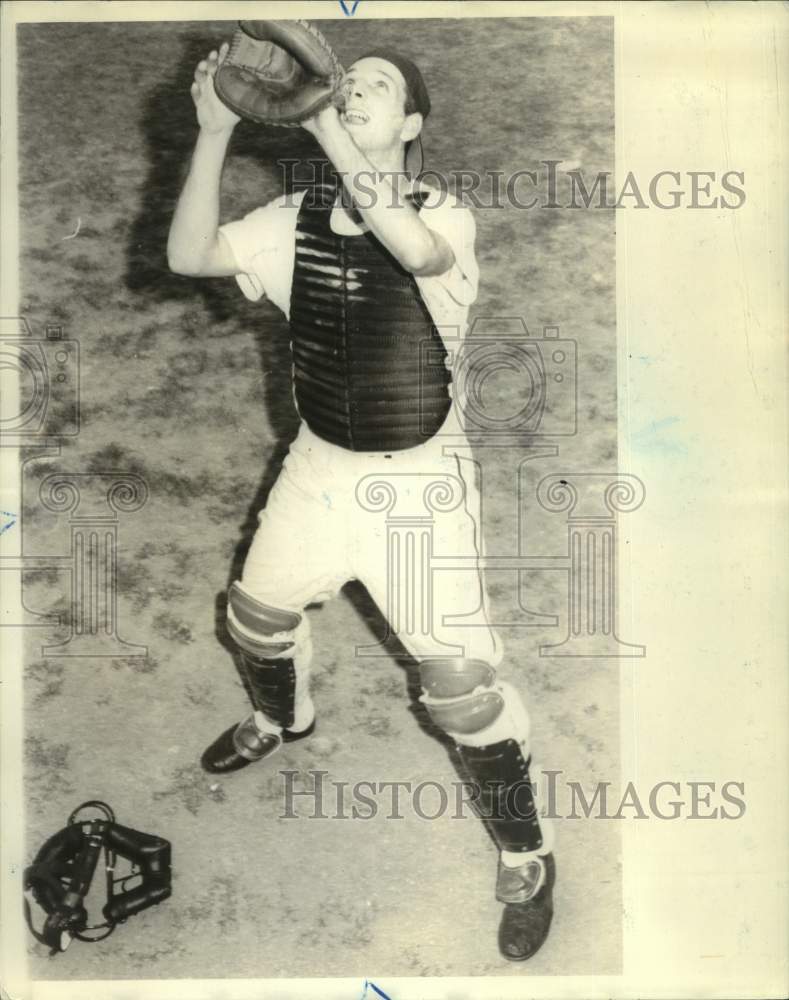 1964 Press Photo Baseball catcher John