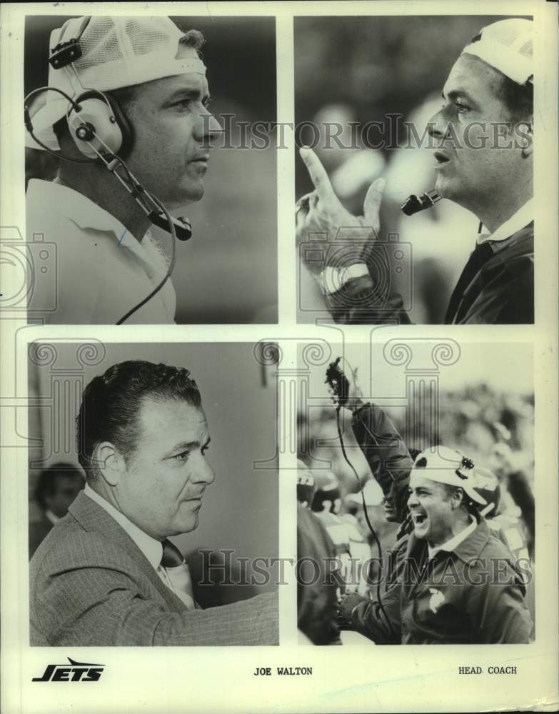 Press Photo New York Jets football Joe Walton - sis00880- Historic Images