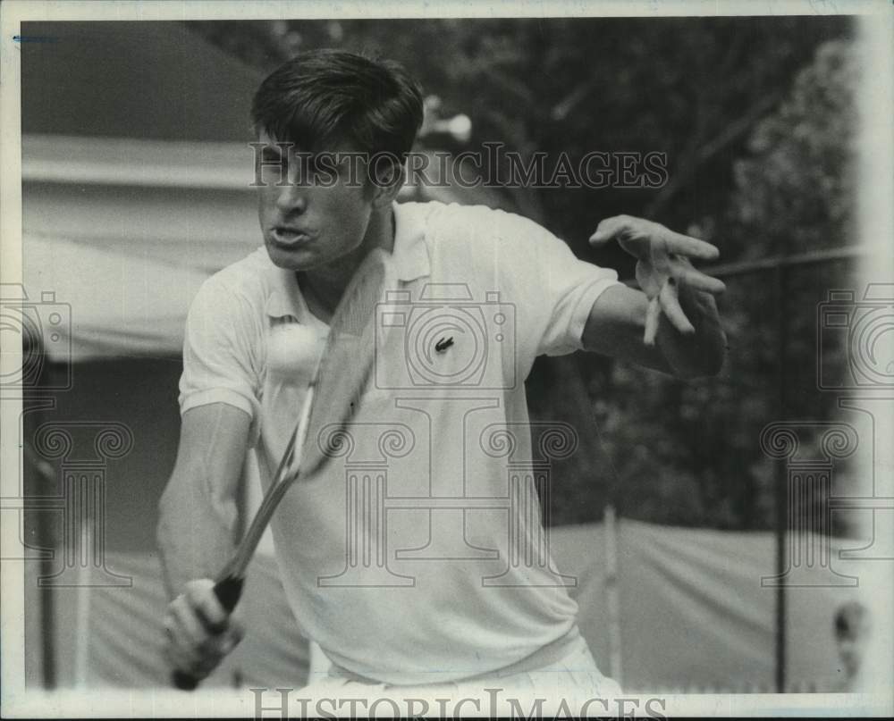 Press Photo Tennis player Charles Pasarell in action - sis01230 - Historic Images