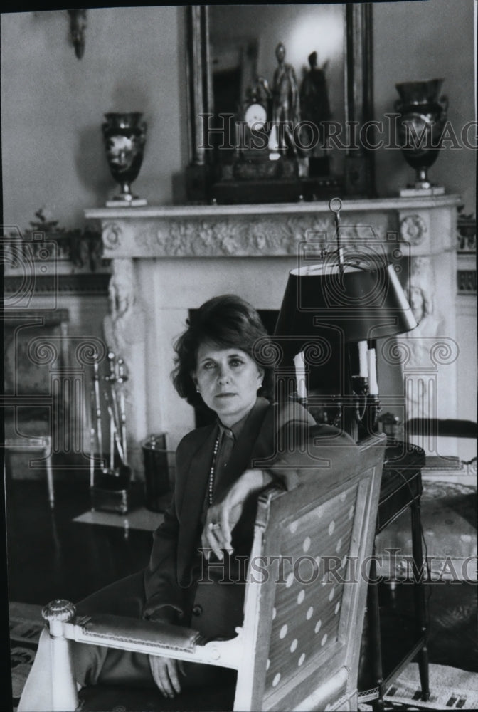 Press Photo Gretchen Baxton Social Secretary Carter Administration - Historic Images