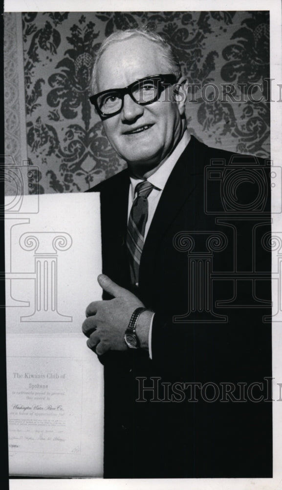 1969 Press Photo George M. Brunzell - Historic Images