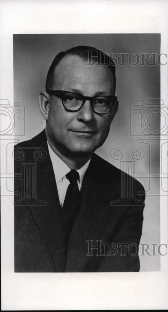 1967 Press Photo Kenneth W. Brooks, FAIA, The American Institute of Architects - Historic Images