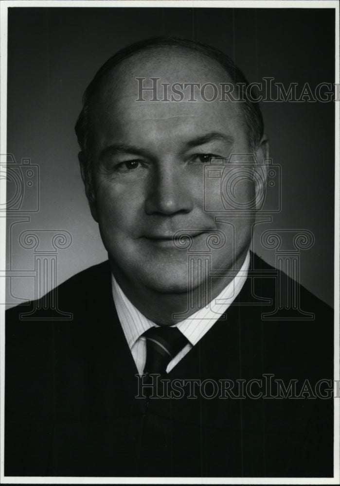 Press Photo Justice Keith Callow for Supreme Court - Historic Images