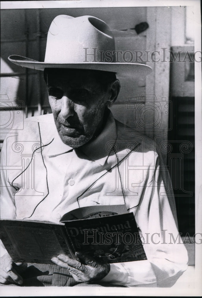 1956 Press Photo John Salling survivor Civil War veteran - Historic Images