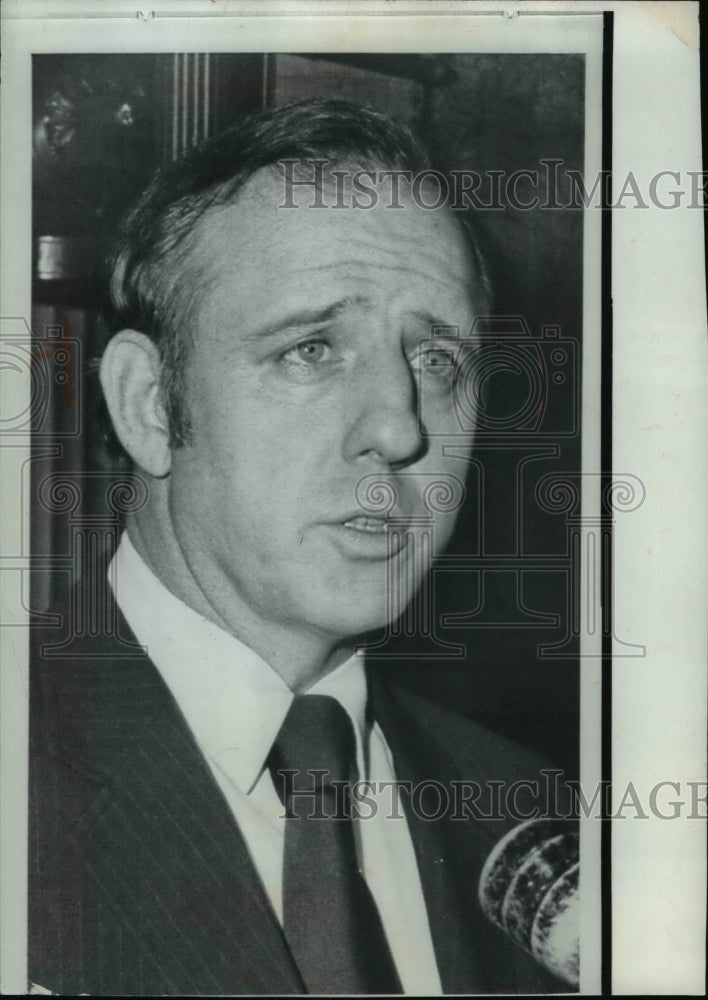 1969 Press Photo Senator Charles E. Goodell (R-New York) - Historic Images