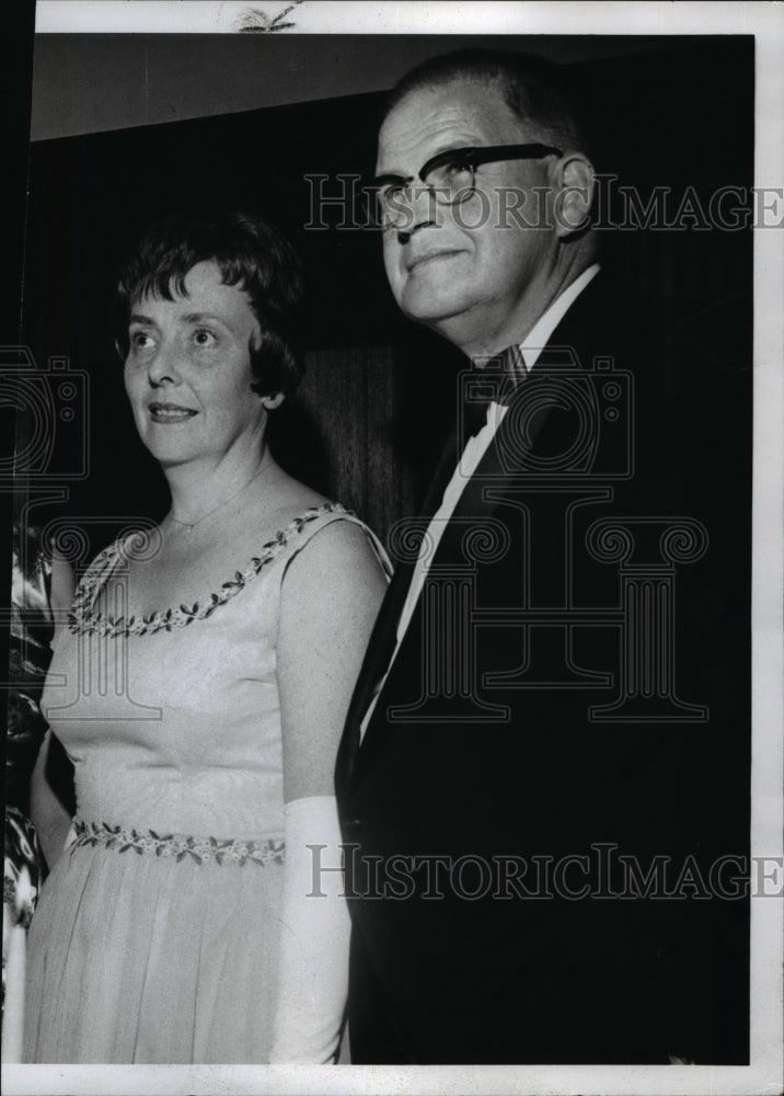 1967 Mr. and Mrs. Roger James of Spokane, Washington  - Historic Images