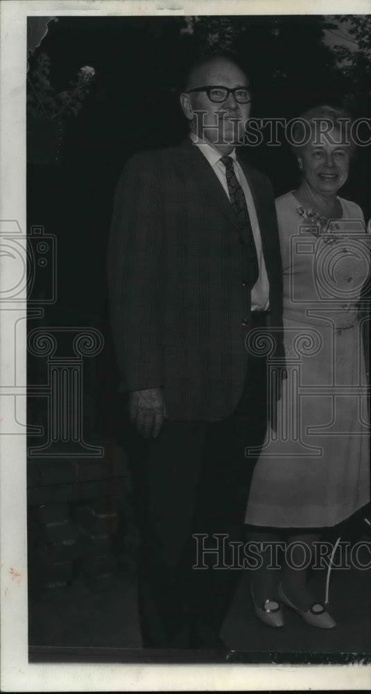 1970 Mr and Mrs Leonard Martin Whitworth College Faculty  - Historic Images