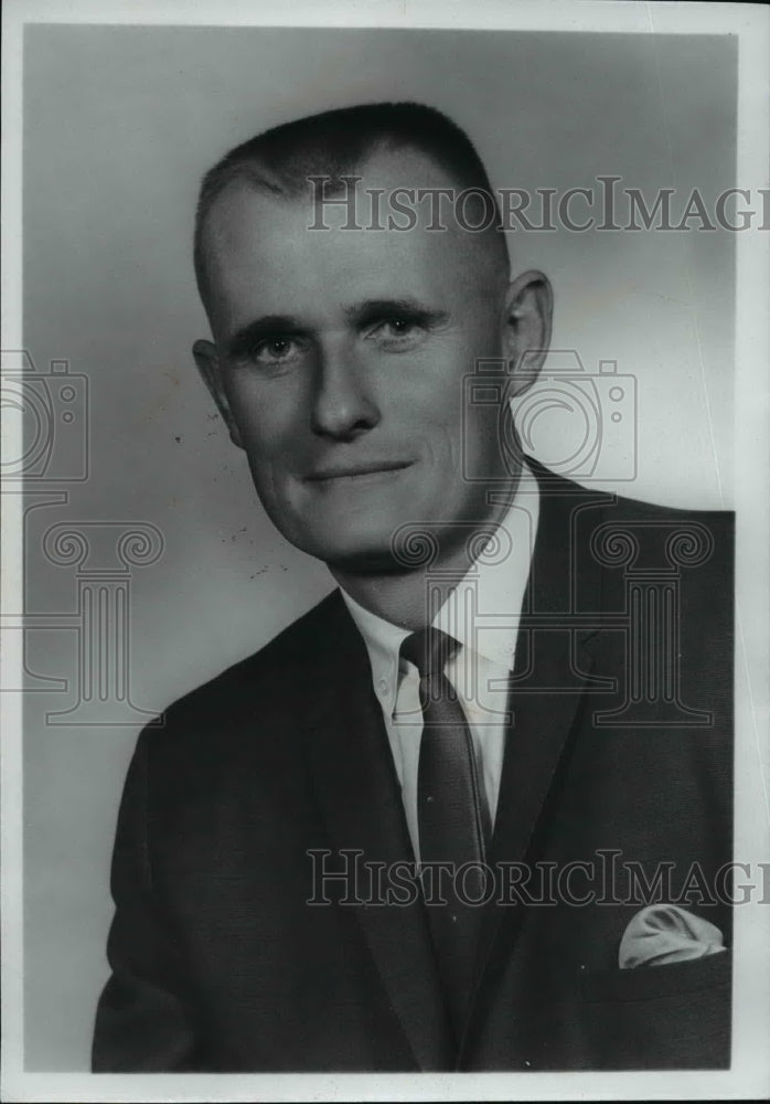 1968 Press Photo President of Hagadone Newspapers Duane B. Hagadone - Historic Images