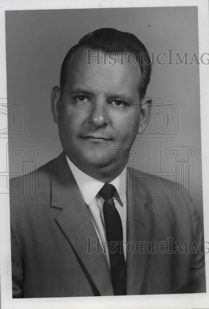 1970 Press Photo George Reitemeier general manager of Chamber of Commerce - Historic Images