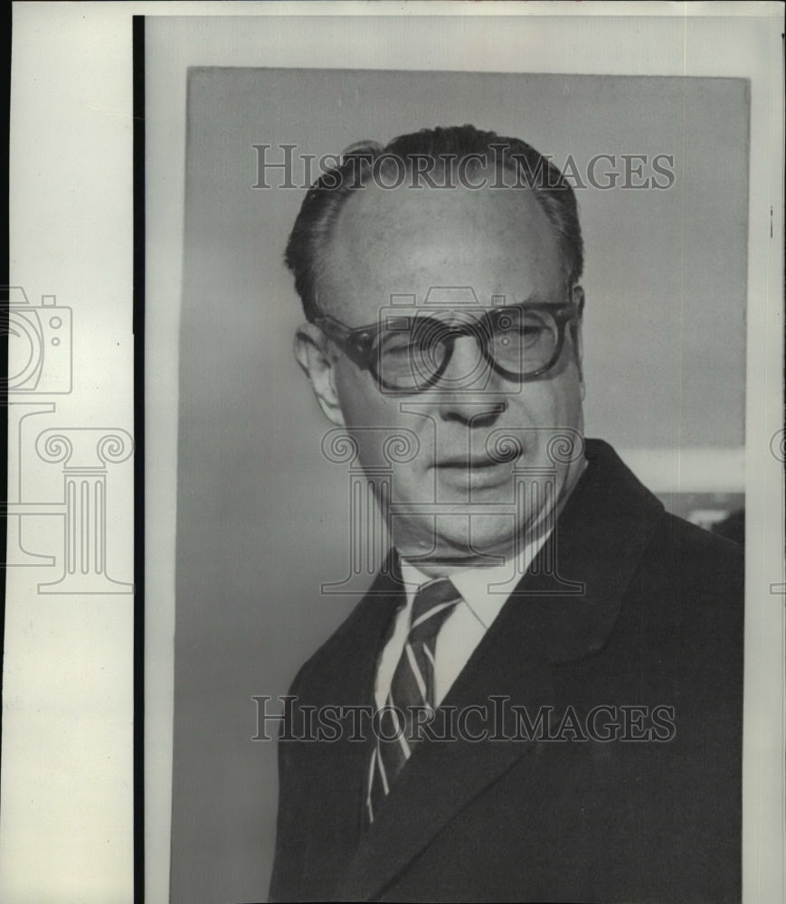 1972 Press Photo John M. Irvin, II, Ambassador to France - Historic Images
