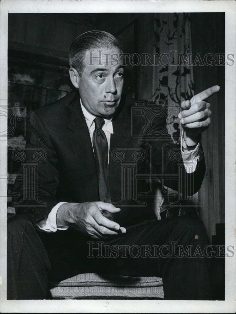 1962 Press Photo William W Scranton Republican Politician - Historic Images