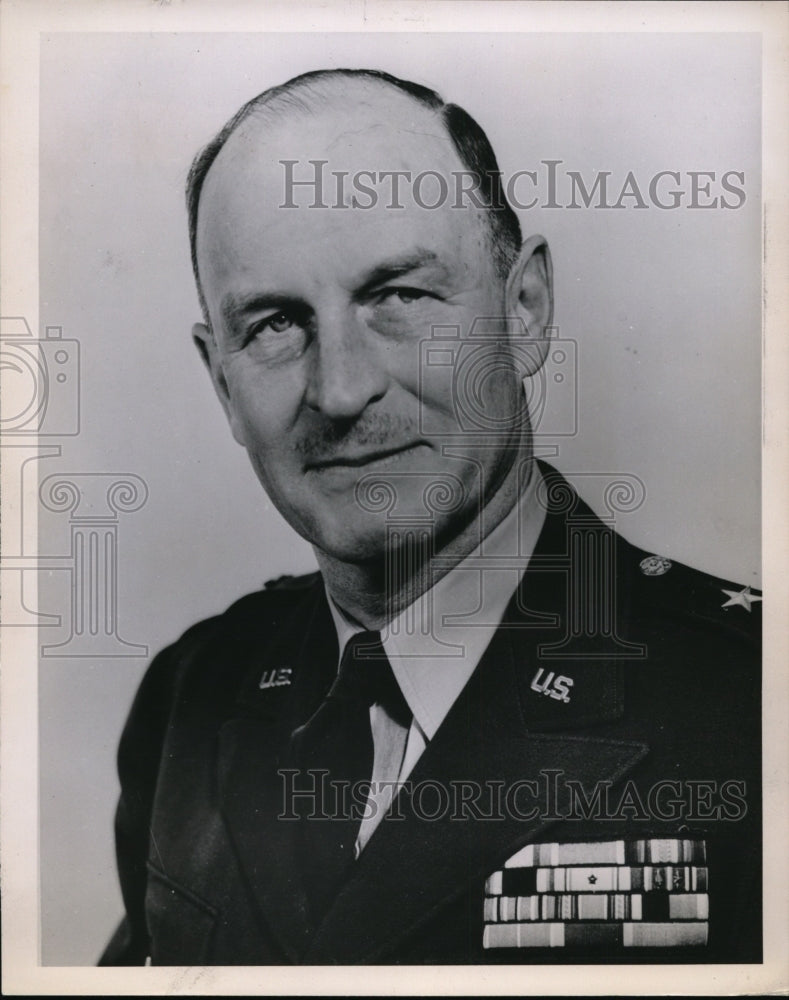 1953 Press Photo Brig Gen Don G Shingler Corps Engineers US Army - spa18035-Historic Images