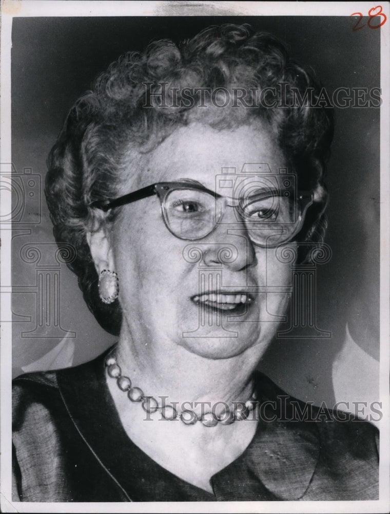 1967 Press Photo Mrs Bess Truman former First Lady of United States - Historic Images