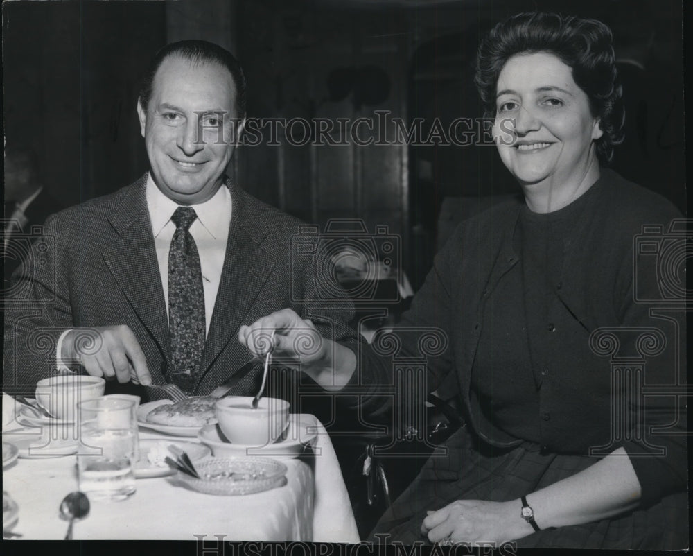 1960 Press Photo Pascoal Ranieri Mazzilli Pres of Brazilian Chamber of Deputies - Historic Images