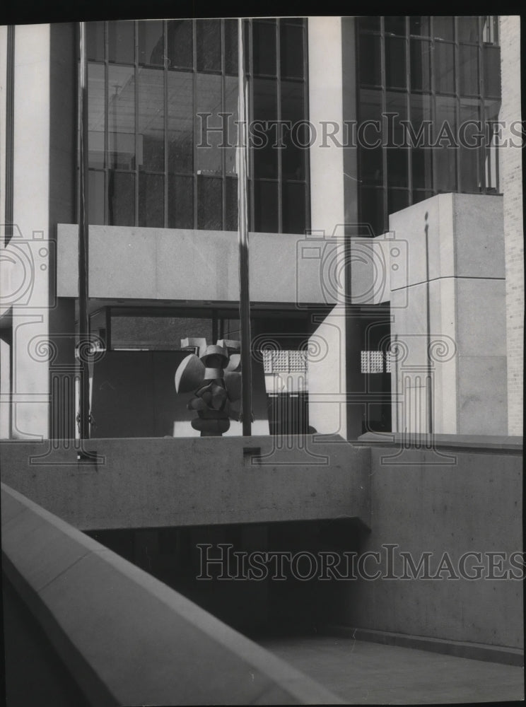 1969 Press Photo Entrance to the National Bank of Washington Building - Historic Images