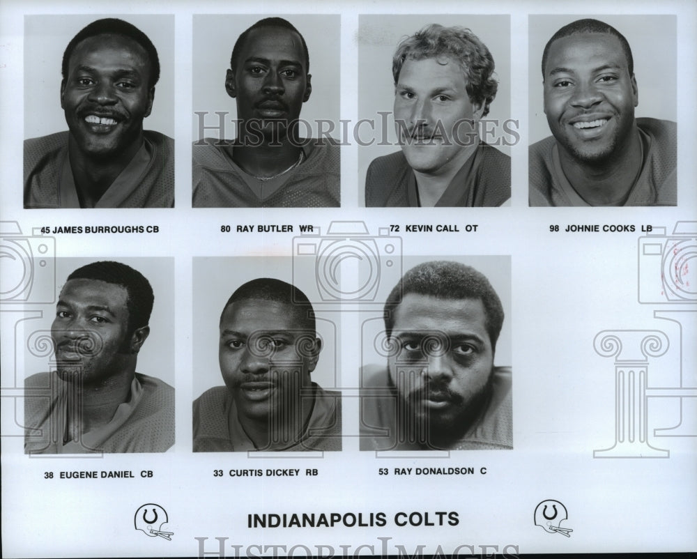 1989 Press Photo Football Pro Indianapolis Colts - spa33820 - Historic Images