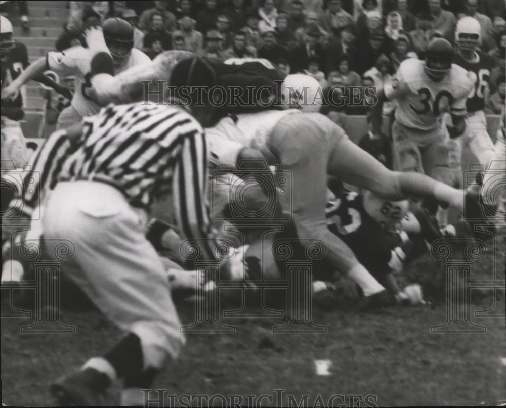 1962 Press Photo Washington State University football game versus the Huskies-Historic Images