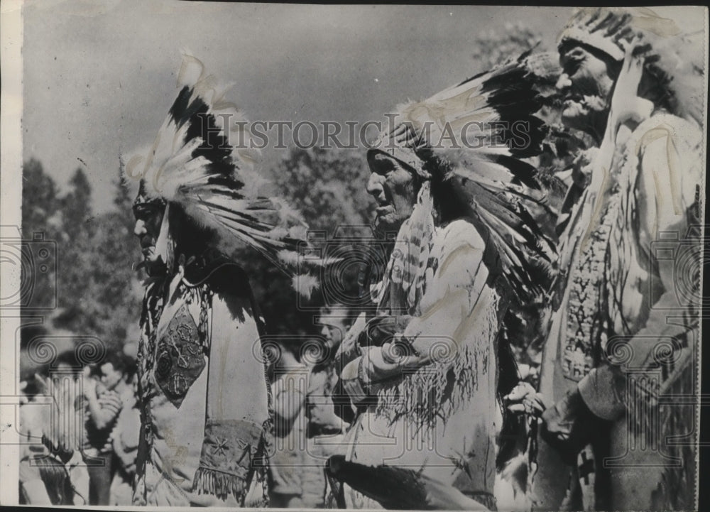 1948 Press Photo Blackfeet Indians - spa56134-Historic Images