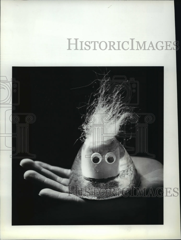 1980 Press Photo Art Rocks-Volcano - spa57418 - Historic Images
