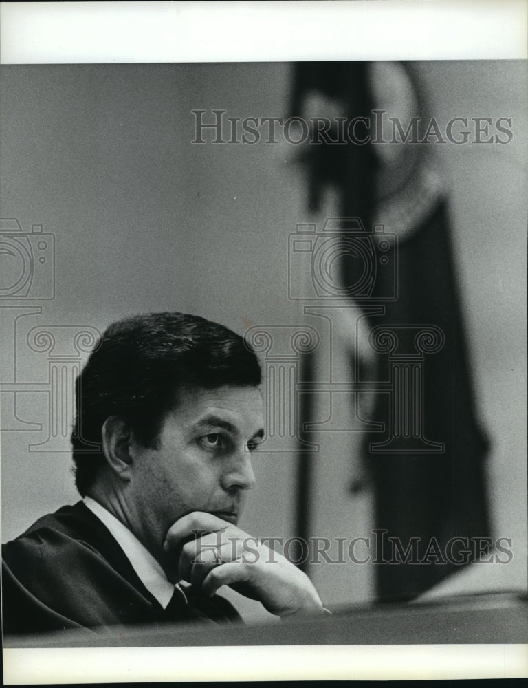 1984 Press Photo Judge C.J. Merritt - spa57464 - Historic Images