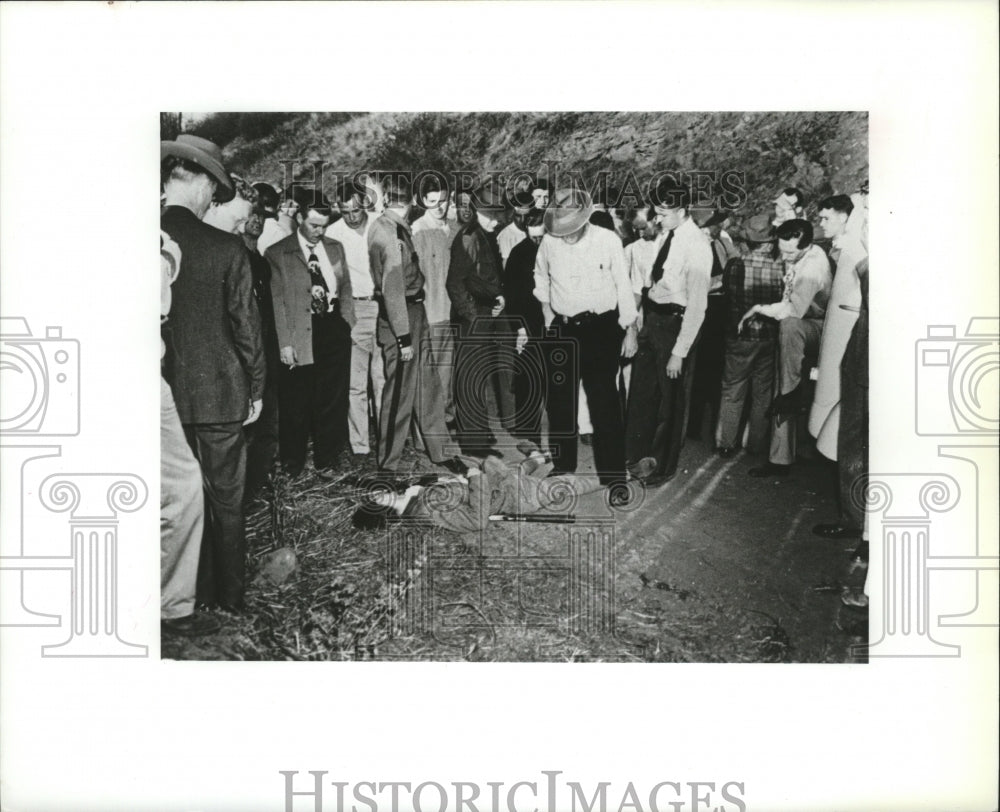 1994 Press Photo George McIntyre, former airman was killed  after gunfights - Historic Images