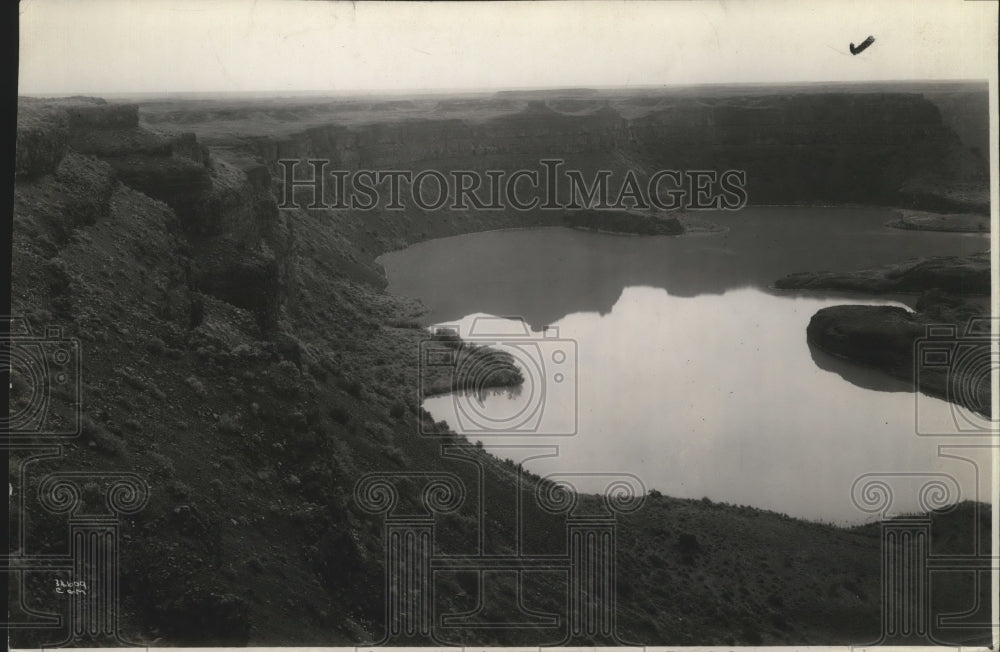 1933 Press Photo Dry Falls at the Grand Coulee - Historic Images