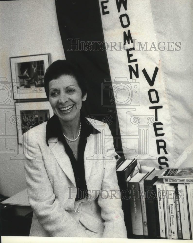 1981 Press Photo Ruth Henderfield League of Women Voters - spa58876 - Historic Images