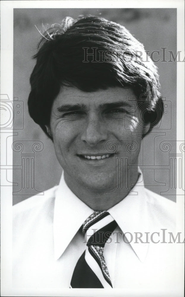 1978 Press Photo John F. Greenfield Boise, Idaho State Democratic Party Chairman - Historic Images