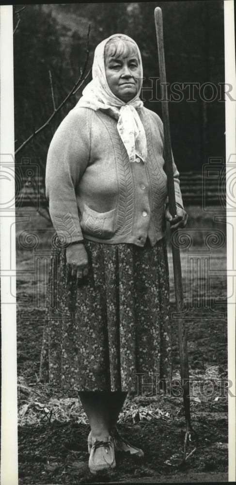 1984 Press Photo Florance Konkin of Doukhobors - spa59445 - Historic Images