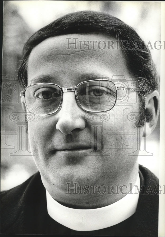 1979 Press Photo The Rev Robert Creech of Holy Trinity Episcopal Churc